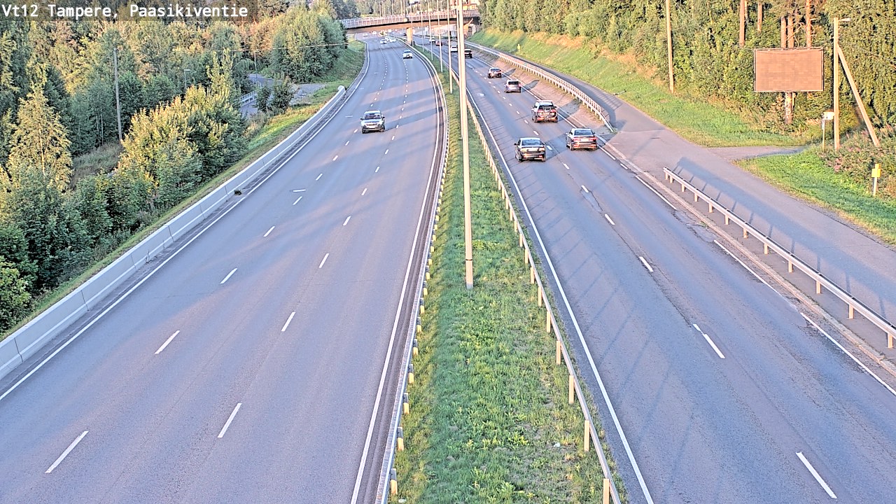 Kelikamerat Kuva Tie 12 Tampere, Paasikiventie, Tampere, Pirkanmaa