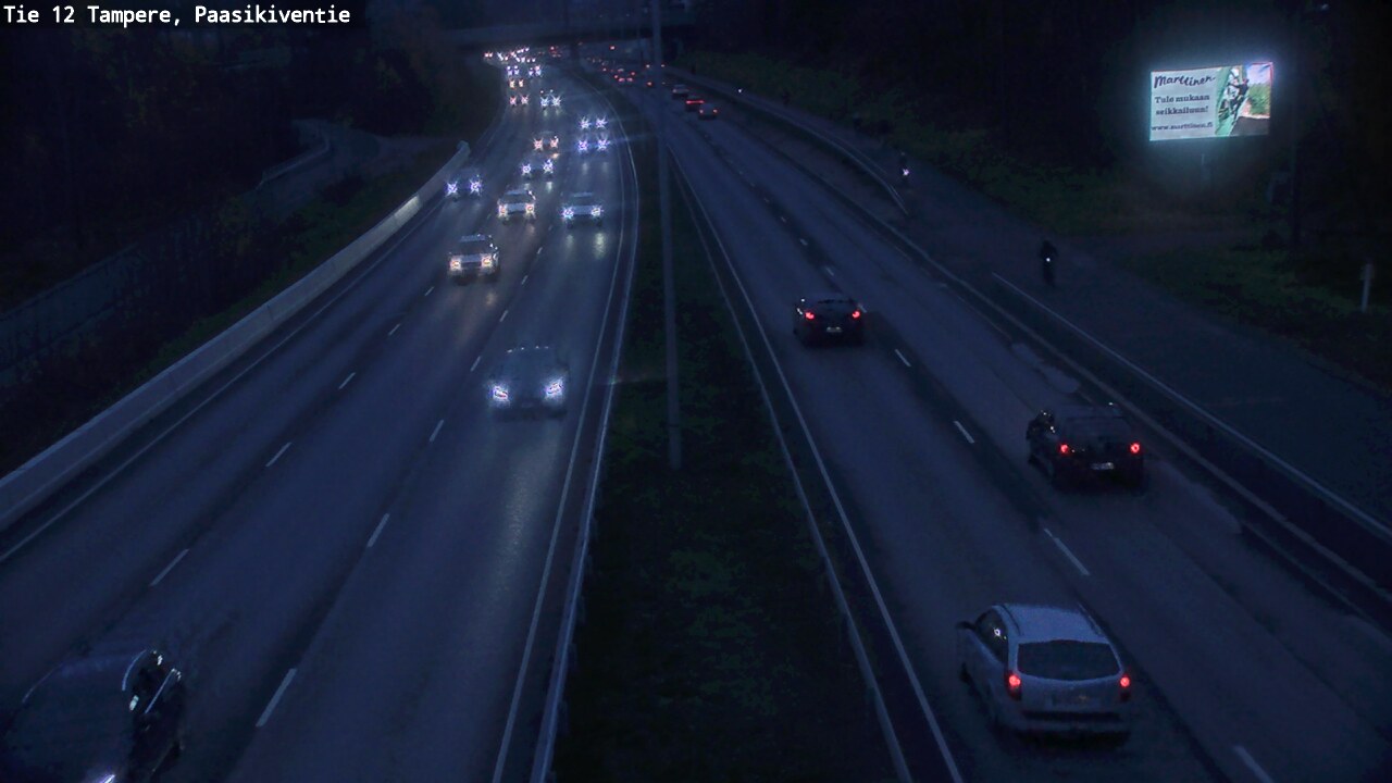 Kelikamerat Kuva Tie 12 Tampere, Paasikiventie, Tampere, Pirkanmaa