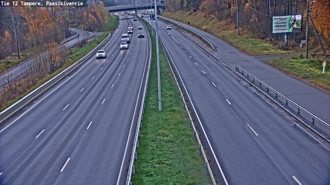 Kelikamerat Kuva Tie 12 Tampere, Paasikiventie, Tampere, Pirkanmaa