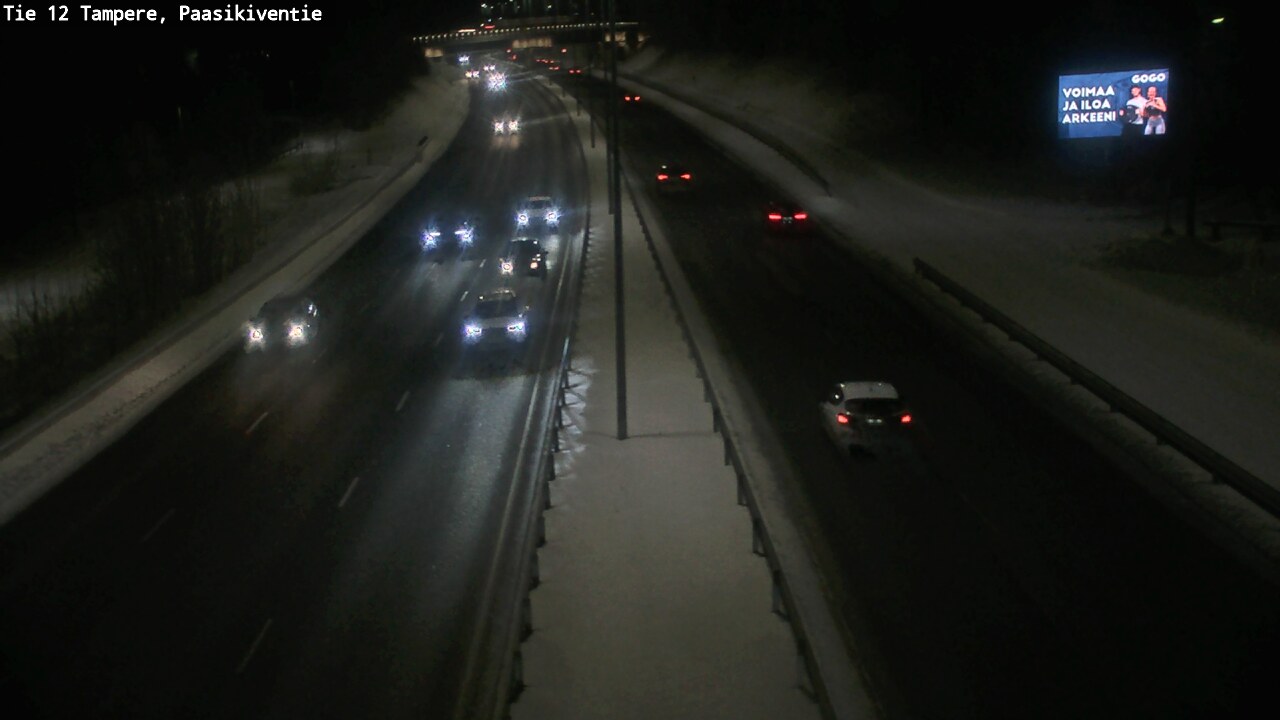 Kelikamerat Kuva Tie 12 Tampere, Paasikiventie, Tampere, Pirkanmaa