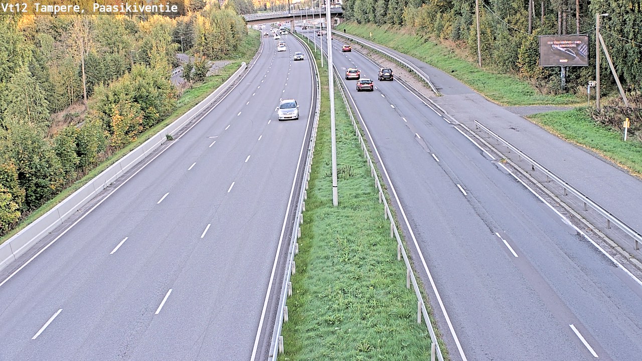 Kelikamerat Kuva Tie 12 Tampere, Paasikiventie, Tampere, Pirkanmaa
