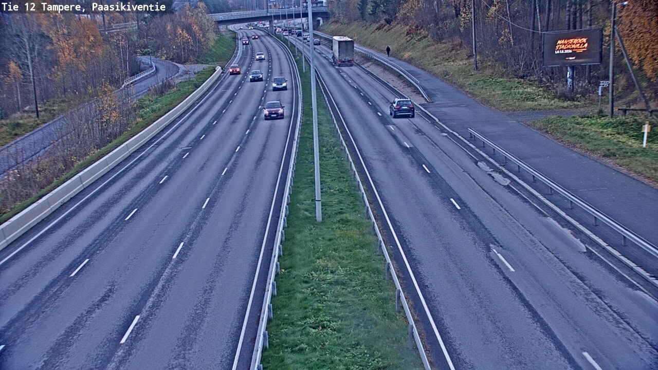 Kelikamerat Kuva Tie 12 Tampere, Paasikiventie, Tampere, Pirkanmaa