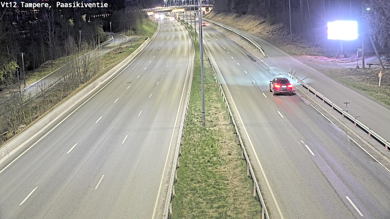 Weather Camera Image Road 12 Tampere, Paasikiventie, Tampere, Pirkanmaa