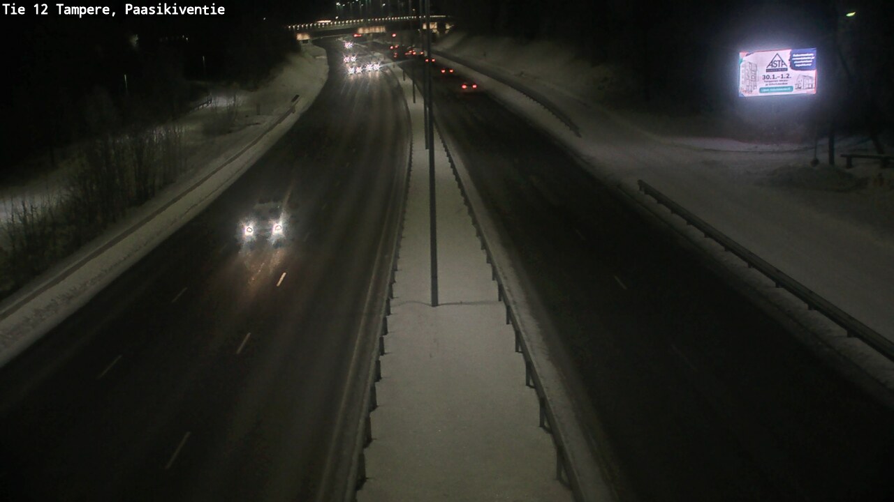 Kelikamerat Kuva Tie 12 Tampere, Paasikiventie, Tampere, Pirkanmaa