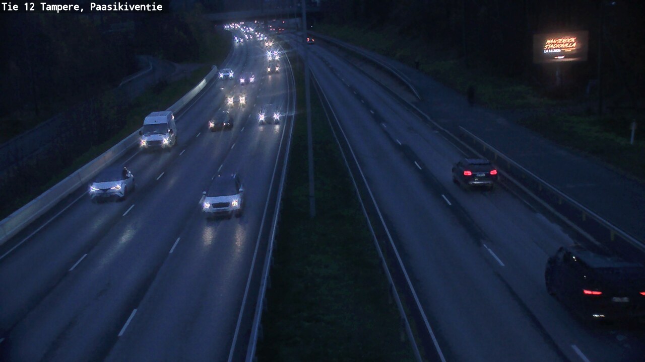 Kelikamerat Kuva Tie 12 Tampere, Paasikiventie, Tampere, Pirkanmaa