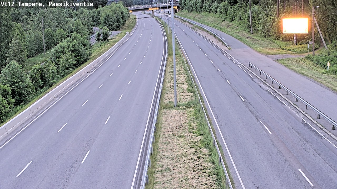 Kelikamerat Kuva Tie 12 Tampere, Paasikiventie, Tampere, Pirkanmaa