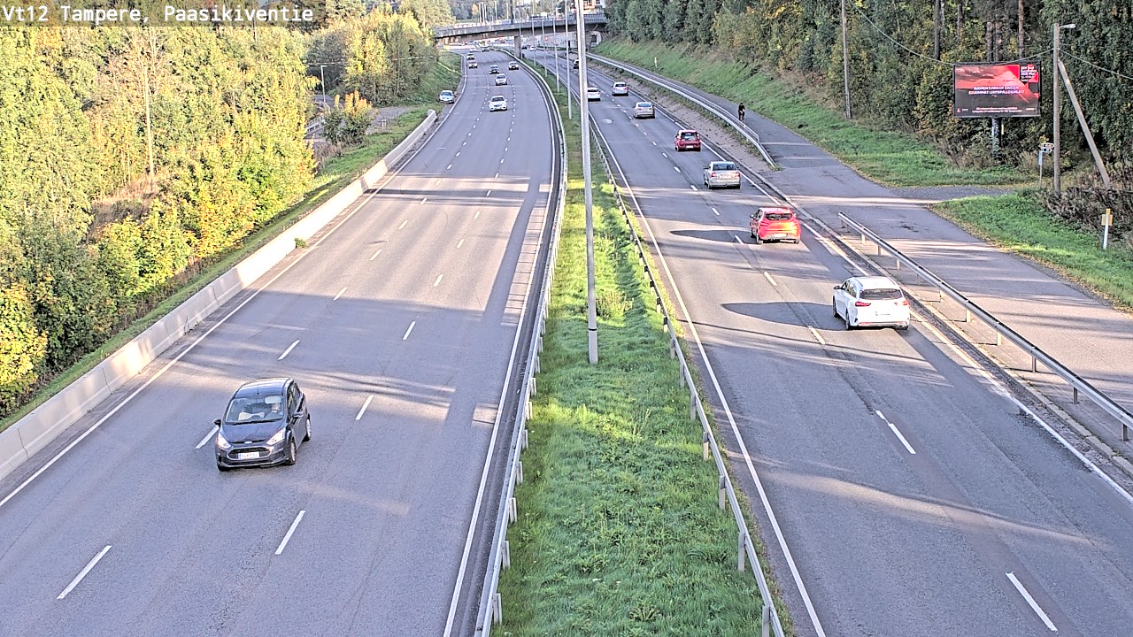 Kelikamerat Kuva Tie 12 Tampere, Paasikiventie, Tampere, Pirkanmaa
