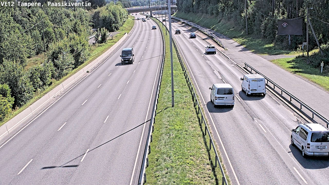 Kelikamerat Kuva Tie 12 Tampere, Paasikiventie, Tampere, Pirkanmaa