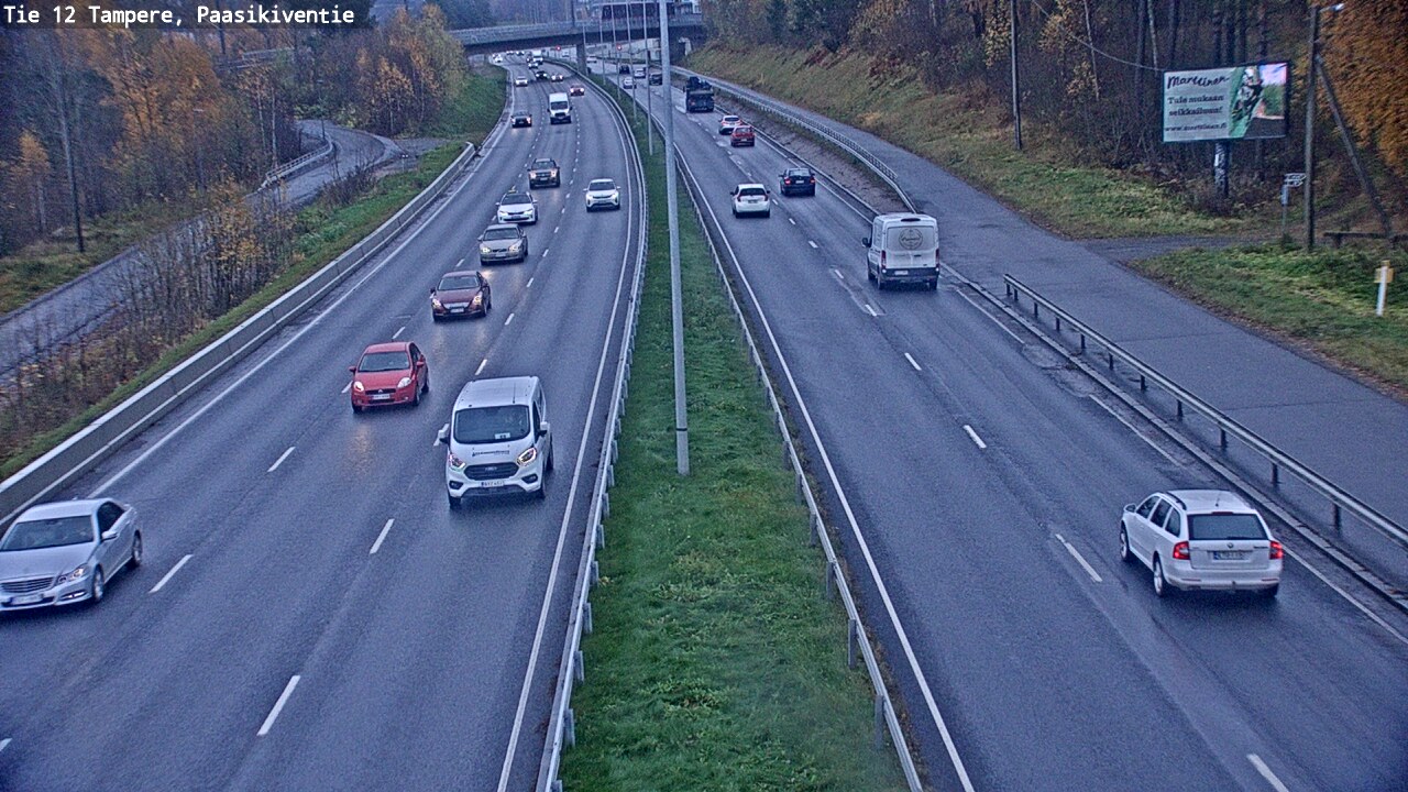 Kelikamerat Kuva Tie 12 Tampere, Paasikiventie, Tampere, Pirkanmaa