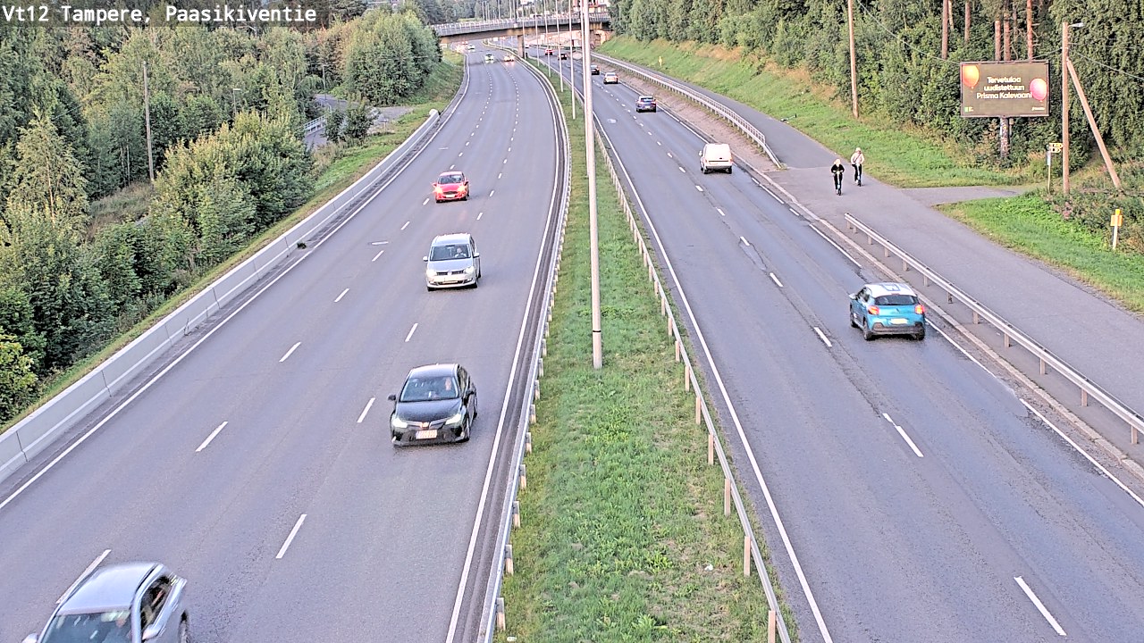 Kelikamerat Kuva Tie 12 Tampere, Paasikiventie, Tampere, Pirkanmaa