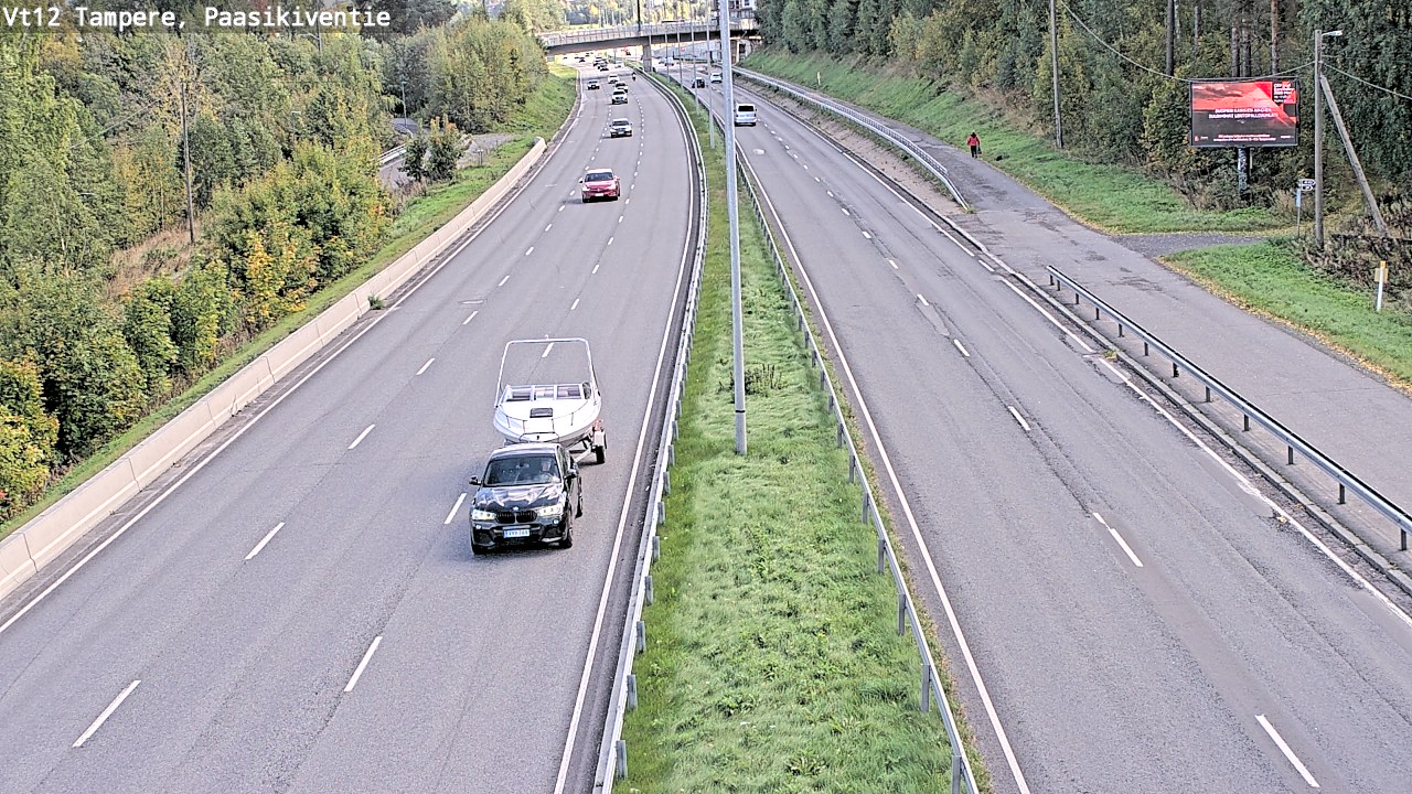 Kelikamerat Kuva Tie 12 Tampere, Paasikiventie, Tampere, Pirkanmaa