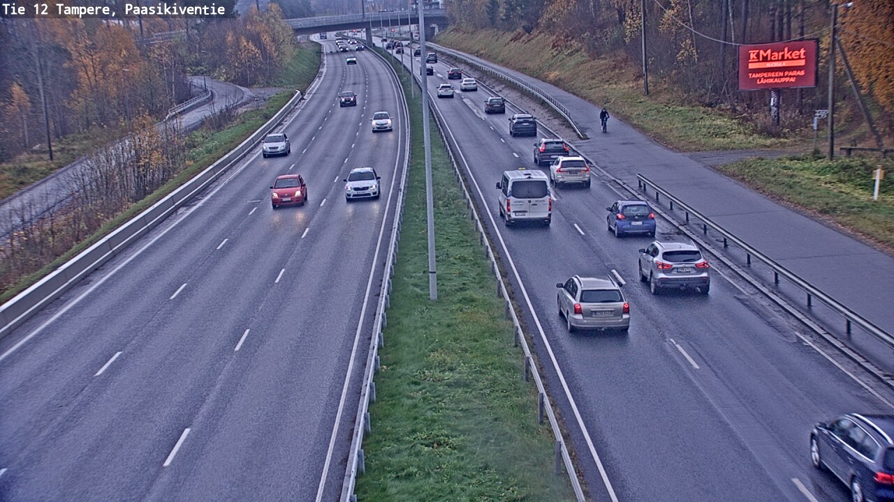 Kelikamerat Kuva Tie 12 Tampere, Paasikiventie, Tampere, Pirkanmaa