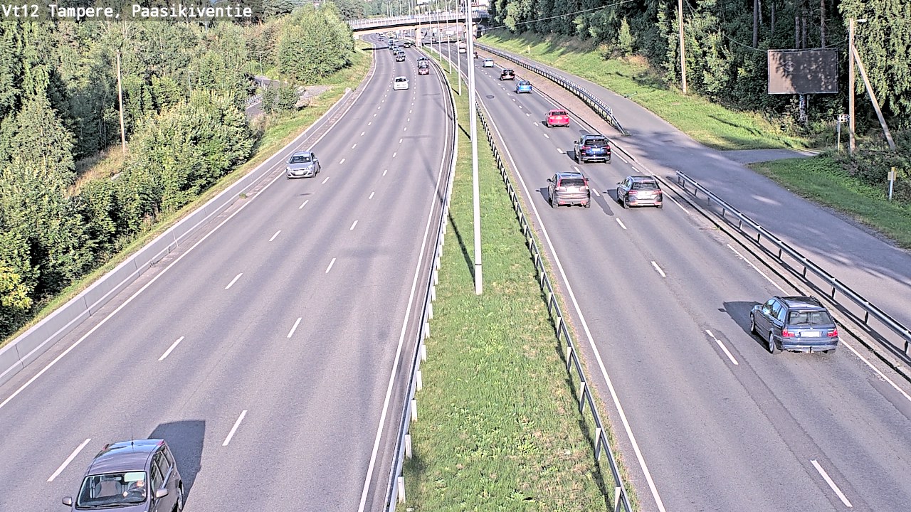 Kelikamerat Kuva Tie 12 Tampere, Paasikiventie, Tampere, Pirkanmaa
