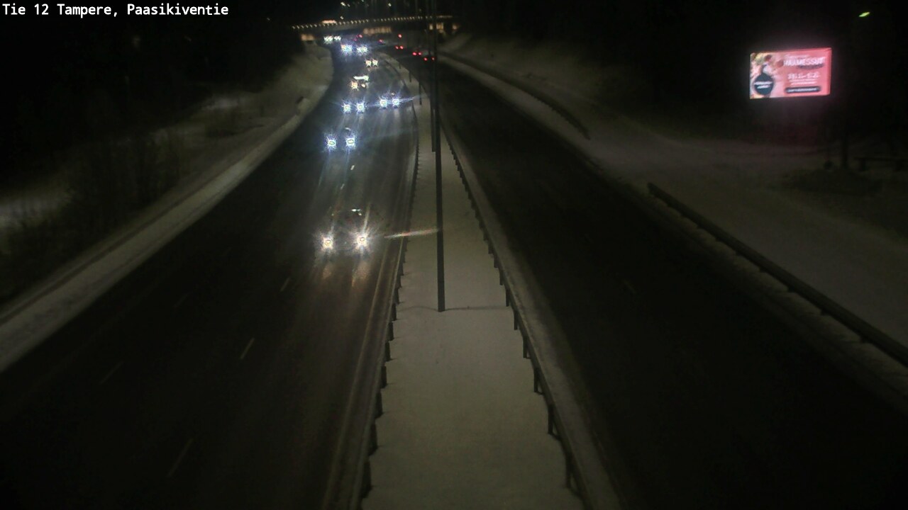 Kelikamerat Kuva Tie 12 Tampere, Paasikiventie, Tampere, Pirkanmaa