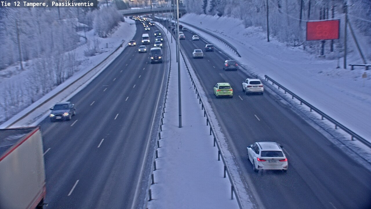 Kelikamerat Kuva Tie 12 Tampere, Paasikiventie, Tampere, Pirkanmaa