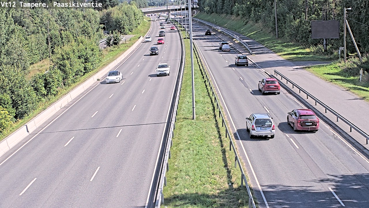 Kelikamerat Kuva Tie 12 Tampere, Paasikiventie, Tampere, Pirkanmaa