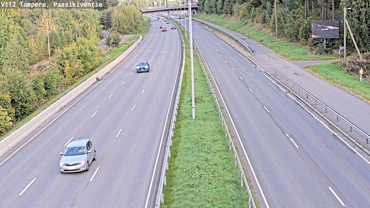 Kelikamerat Kuva Tie 12 Tampere, Paasikiventie, Tampere, Pirkanmaa