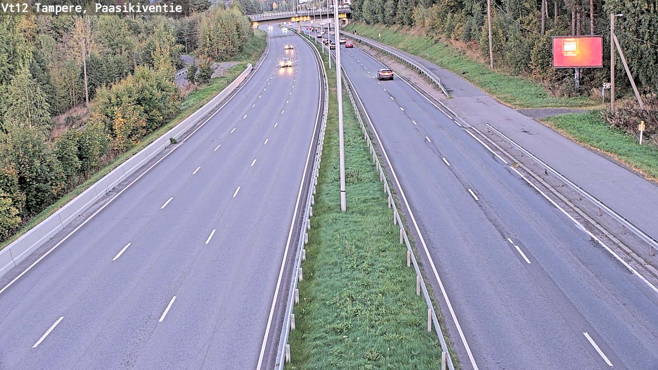 Kelikamerat Kuva Tie 12 Tampere, Paasikiventie, Tampere, Pirkanmaa