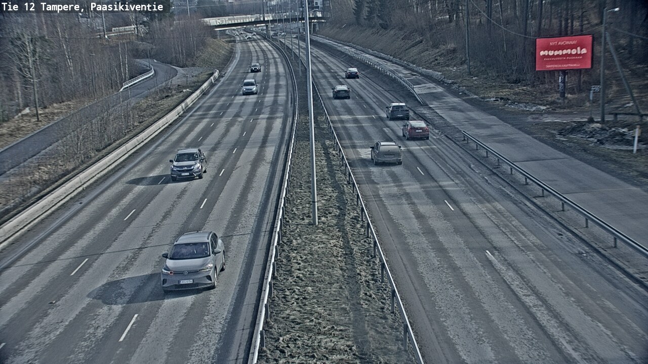 Weather Camera Image Road 12 Tampere, Paasikiventie, Tampere, Pirkanmaa