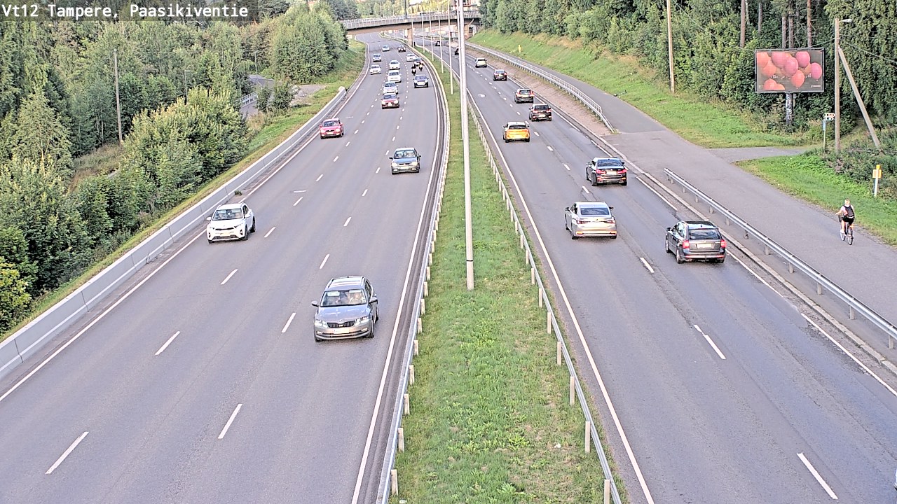 Kelikamerat Kuva Tie 12 Tampere, Paasikiventie, Tampere, Pirkanmaa