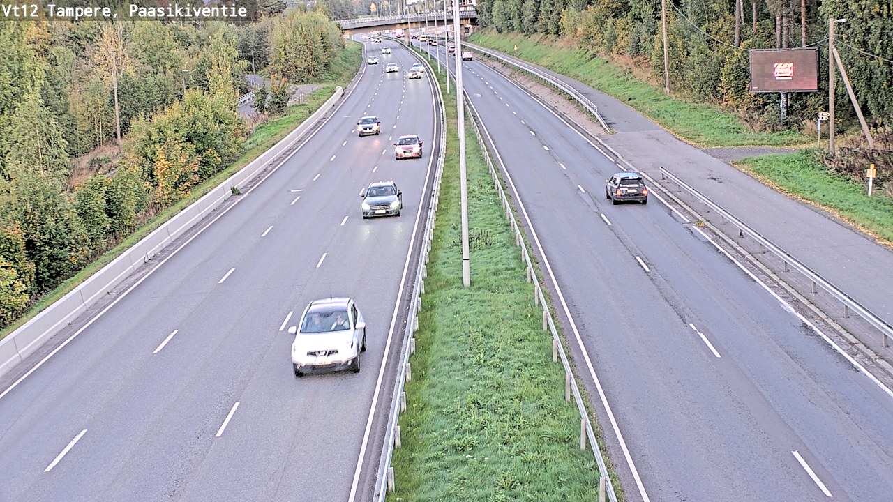 Kelikamerat Kuva Tie 12 Tampere, Paasikiventie, Tampere, Pirkanmaa