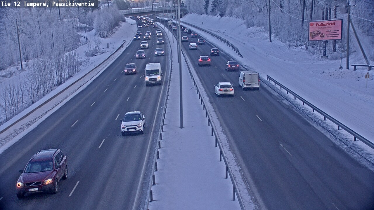 Kelikamerat Kuva Tie 12 Tampere, Paasikiventie, Tampere, Pirkanmaa