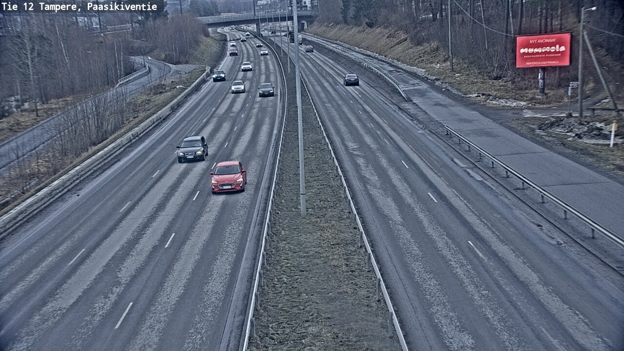 Weather Camera Image Road 12 Tampere, Paasikiventie, Tampere, Pirkanmaa