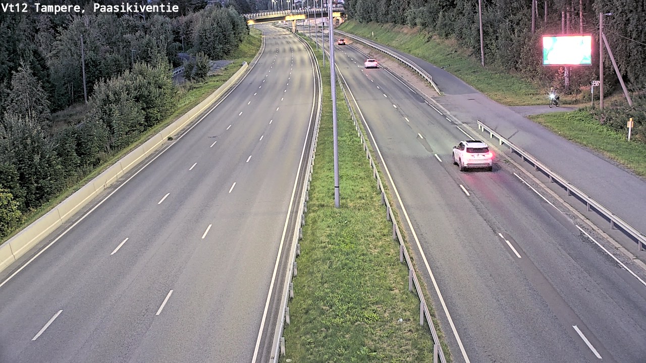 Kelikamerat Kuva Tie 12 Tampere, Paasikiventie, Tampere, Pirkanmaa