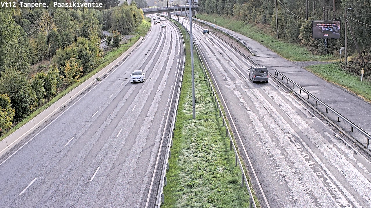 Kelikamerat Kuva Tie 12 Tampere, Paasikiventie, Tampere, Pirkanmaa