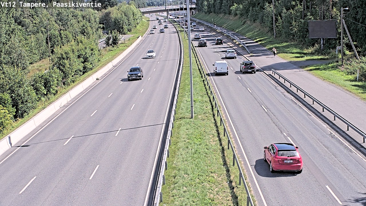 Kelikamerat Kuva Tie 12 Tampere, Paasikiventie, Tampere, Pirkanmaa