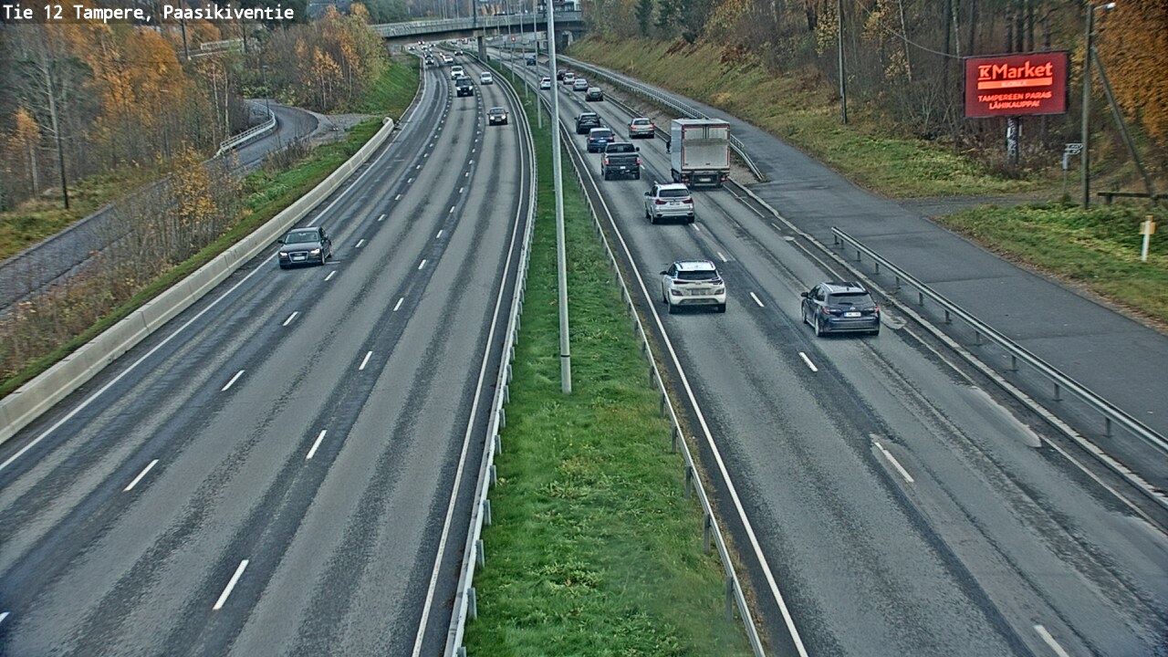 Kelikamerat Kuva Tie 12 Tampere, Paasikiventie, Tampere, Pirkanmaa