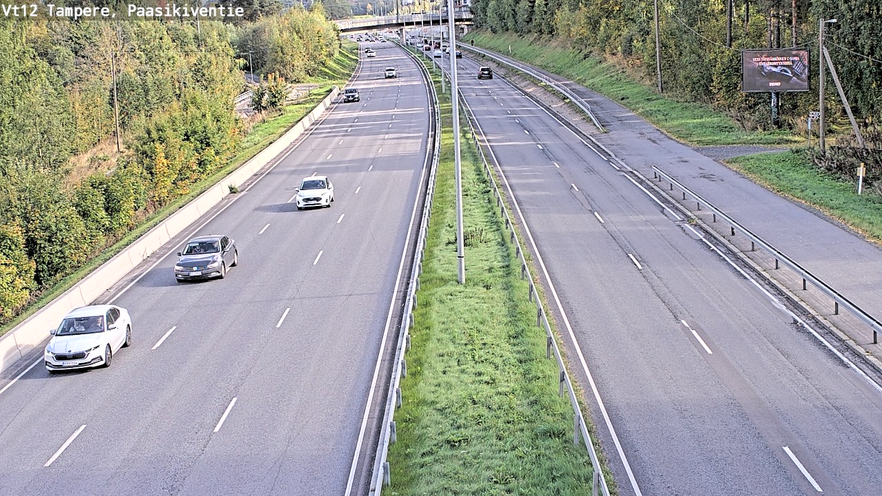 Kelikamerat Kuva Tie 12 Tampere, Paasikiventie, Tampere, Pirkanmaa