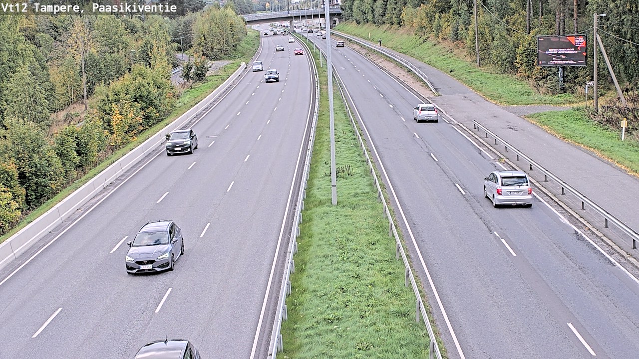 Kelikamerat Kuva Tie 12 Tampere, Paasikiventie, Tampere, Pirkanmaa