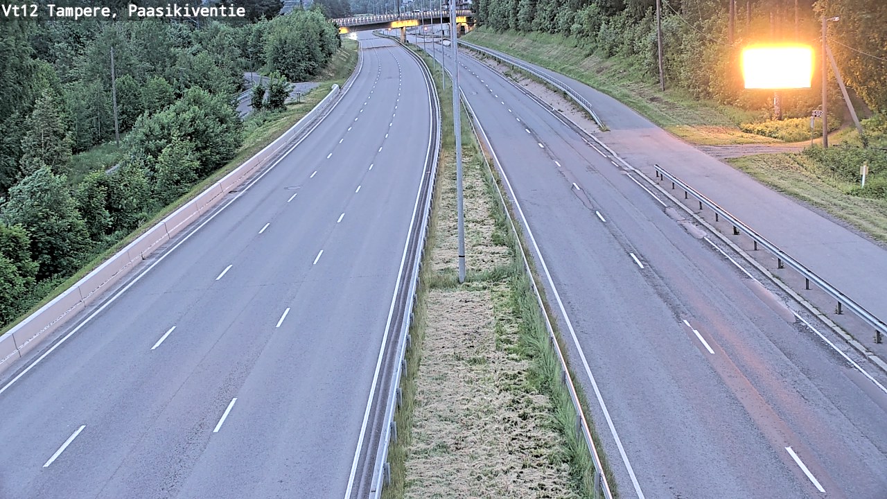 Kelikamerat Kuva Tie 12 Tampere, Paasikiventie, Tampere, Pirkanmaa