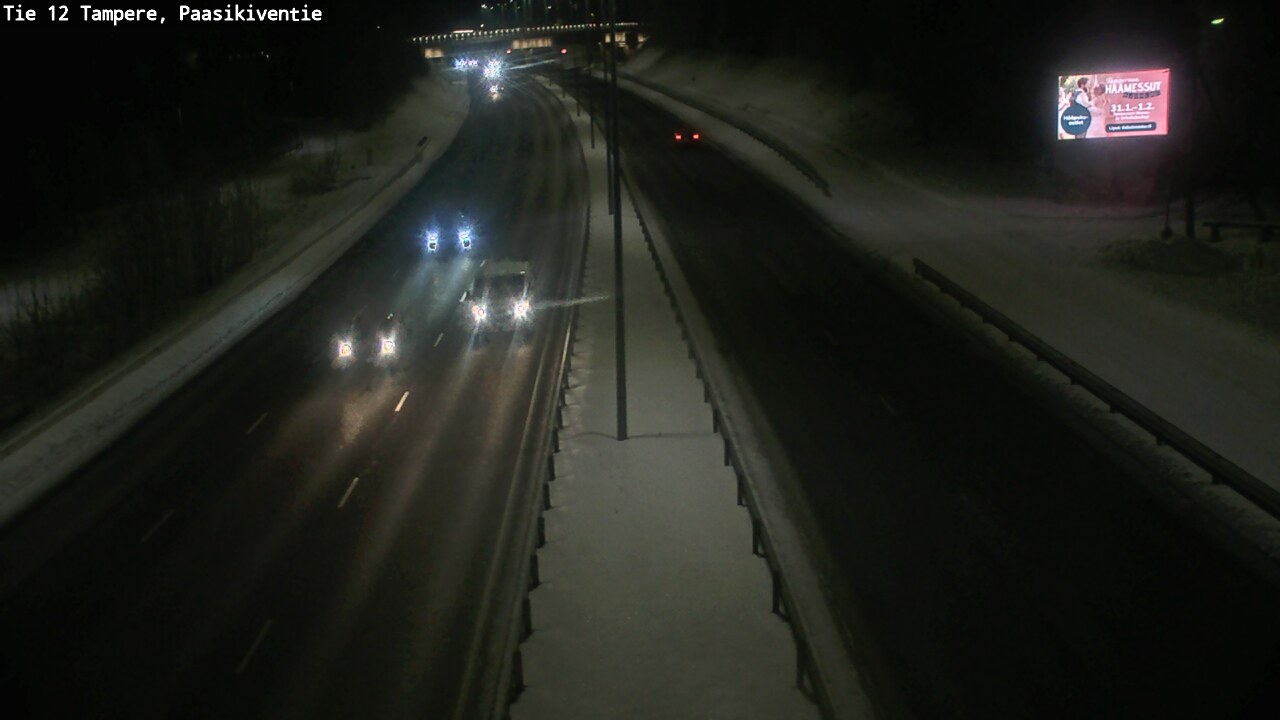 Kelikamerat Kuva Tie 12 Tampere, Paasikiventie, Tampere, Pirkanmaa