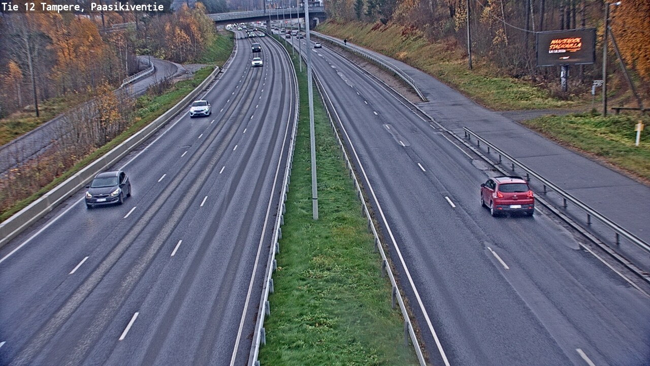 Kelikamerat Kuva Tie 12 Tampere, Paasikiventie, Tampere, Pirkanmaa