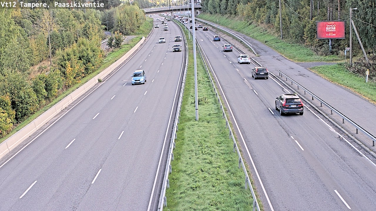 Kelikamerat Kuva Tie 12 Tampere, Paasikiventie, Tampere, Pirkanmaa