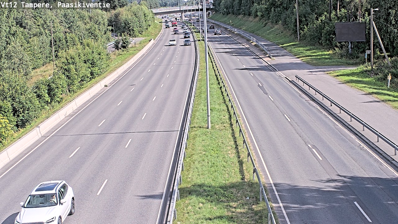 Kelikamerat Kuva Tie 12 Tampere, Paasikiventie, Tampere, Pirkanmaa