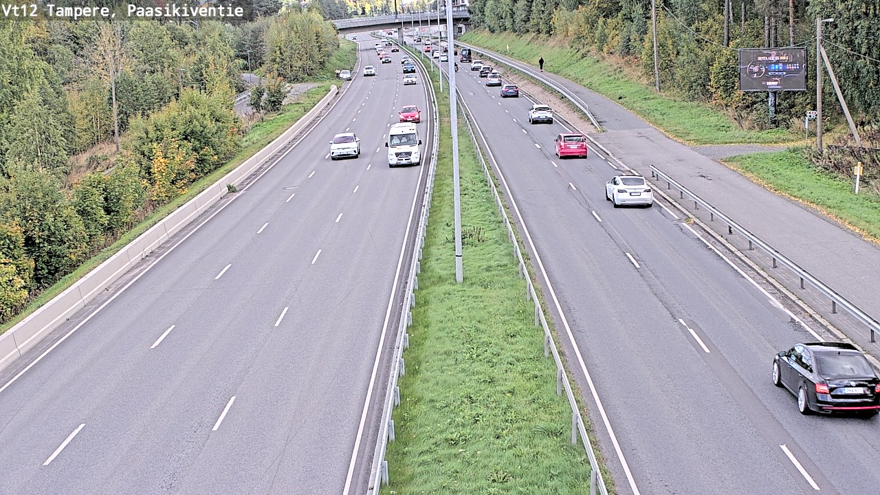 Kelikamerat Kuva Tie 12 Tampere, Paasikiventie, Tampere, Pirkanmaa