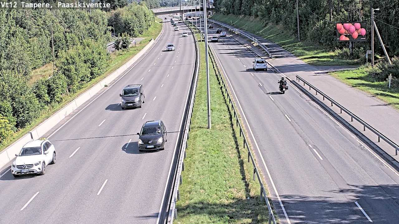 Kelikamerat Kuva Tie 12 Tampere, Paasikiventie, Tampere, Pirkanmaa