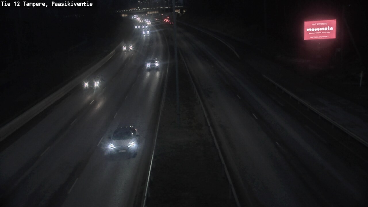 Kelikamerat Kuva Tie 12 Tampere, Paasikiventie, Tampere, Pirkanmaa