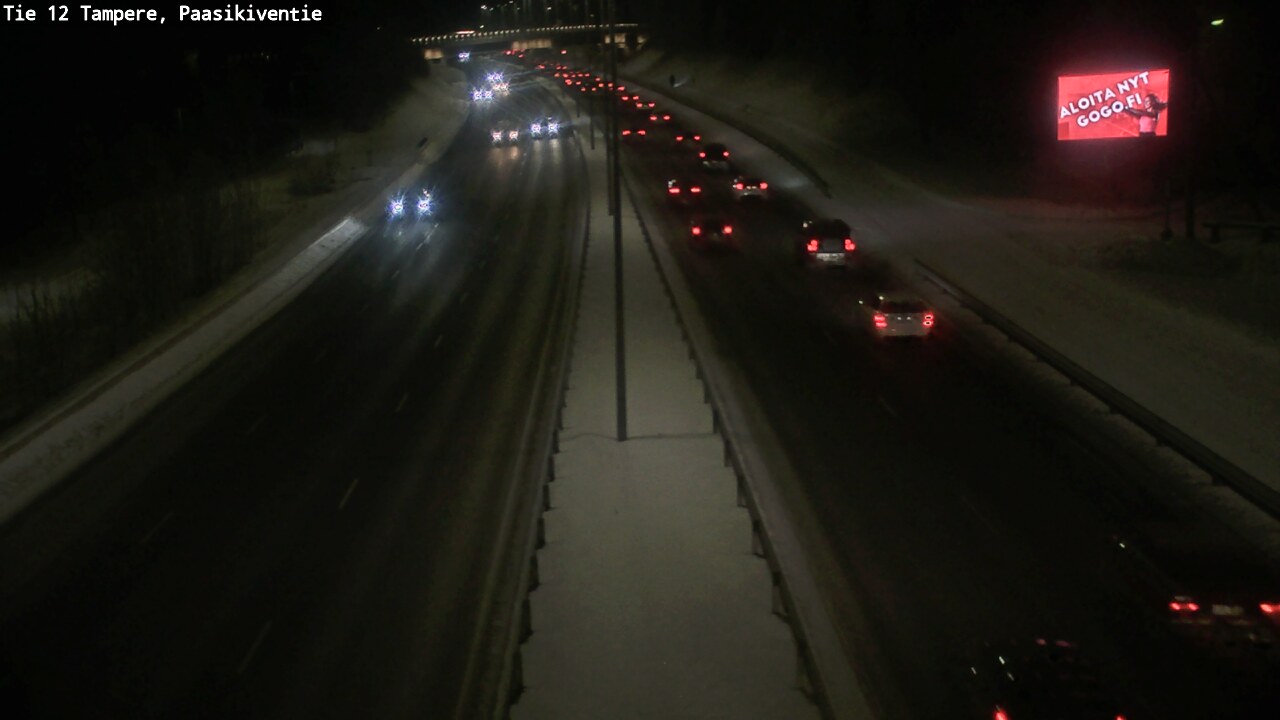 Kelikamerat Kuva Tie 12 Tampere, Paasikiventie, Tampere, Pirkanmaa