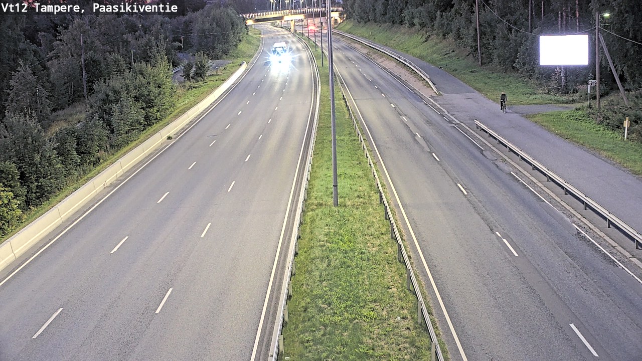 Kelikamerat Kuva Tie 12 Tampere, Paasikiventie, Tampere, Pirkanmaa