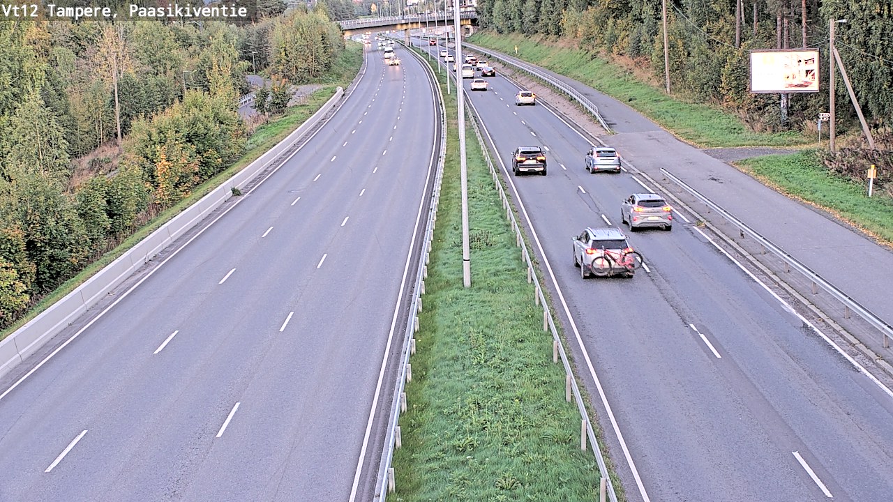 Kelikamerat Kuva Tie 12 Tampere, Paasikiventie, Tampere, Pirkanmaa