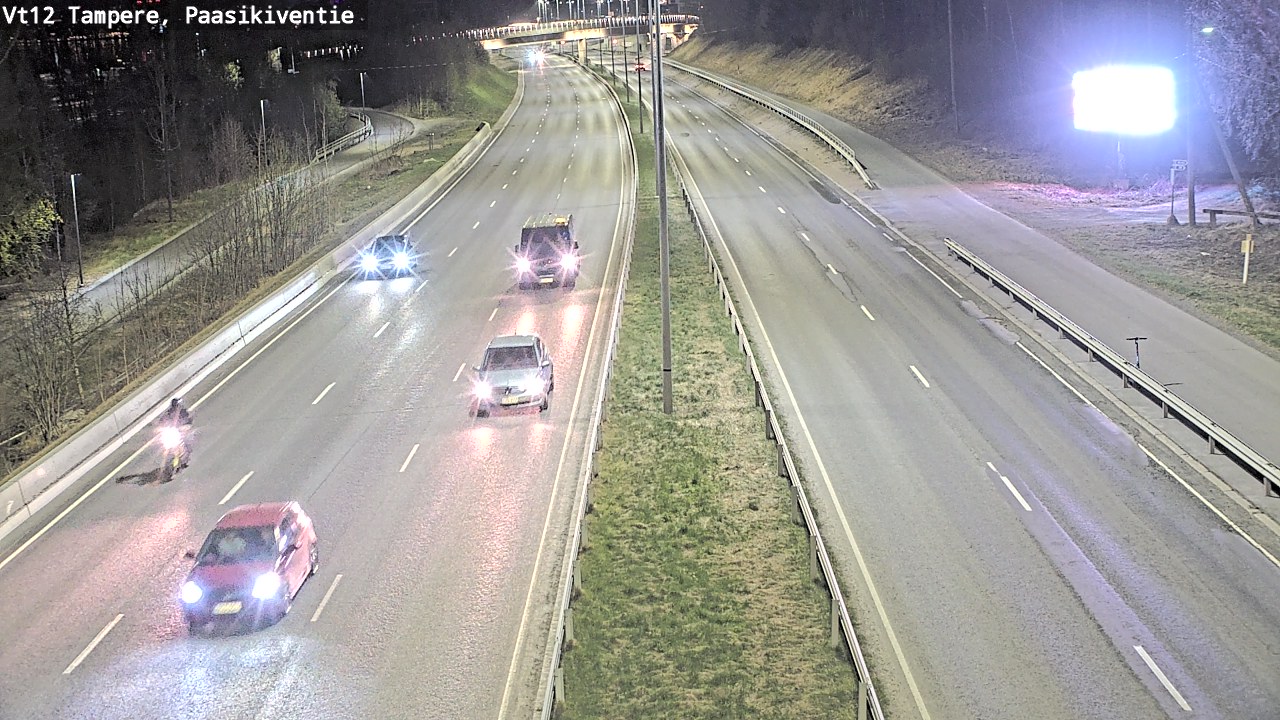 Weather Camera Image Road 12 Tampere, Paasikiventie, Tampere, Pirkanmaa