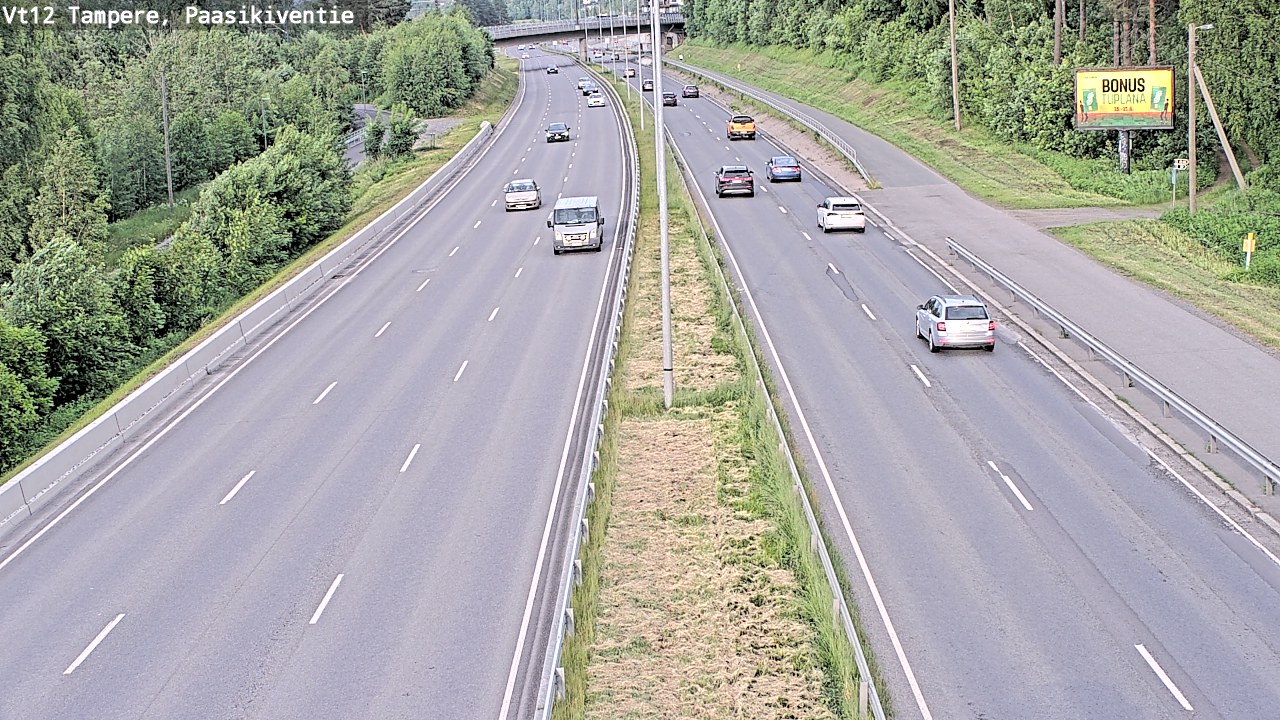 Kelikamerat Kuva Tie 12 Tampere, Paasikiventie, Tampere, Pirkanmaa