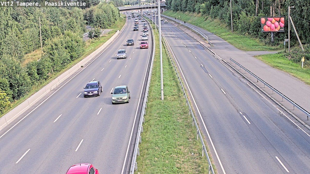 Kelikamerat Kuva Tie 12 Tampere, Paasikiventie, Tampere, Pirkanmaa