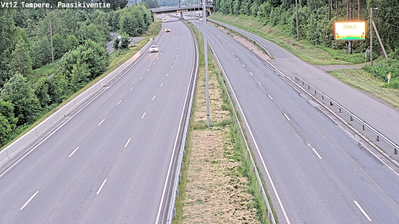 Kelikamerat Kuva Tie 12 Tampere, Paasikiventie, Tampere, Pirkanmaa