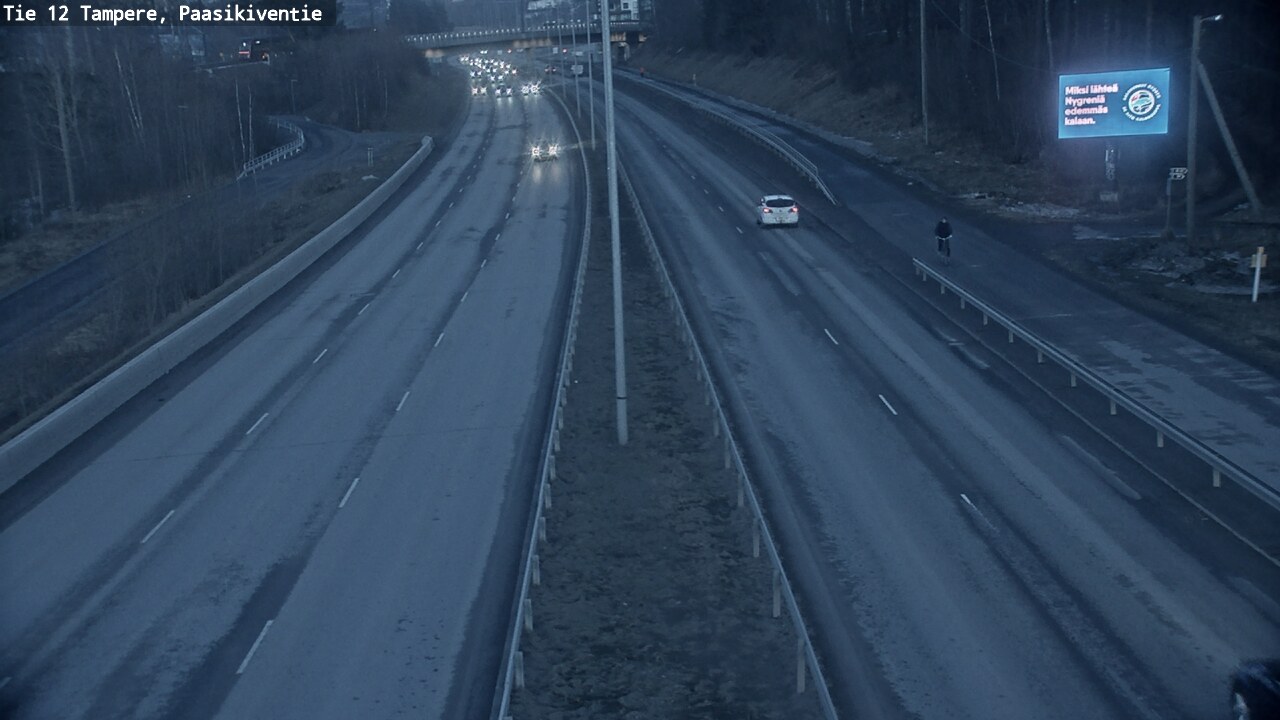 Kelikamerat Kuva Tie 12 Tampere, Paasikiventie, Tampere, Pirkanmaa