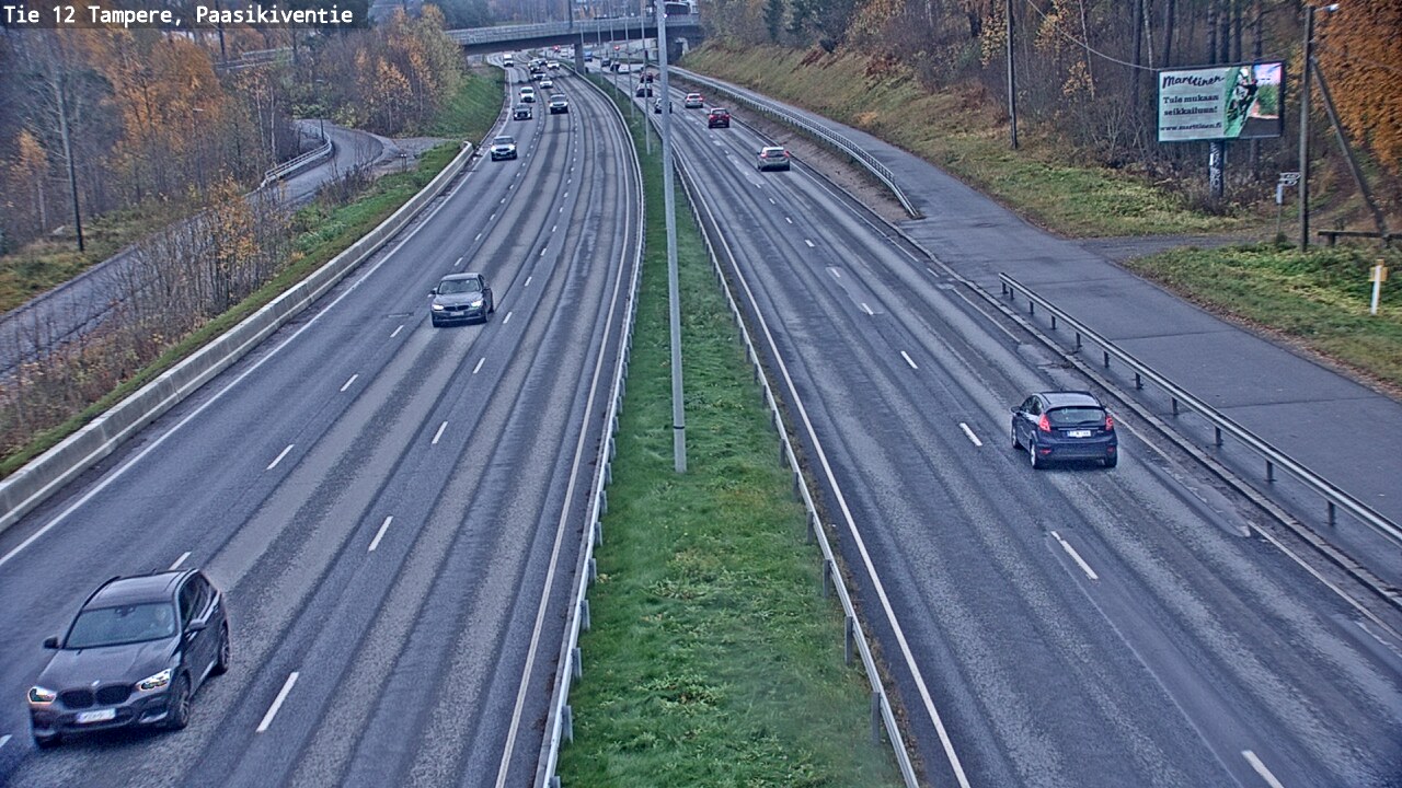 Kelikamerat Kuva Tie 12 Tampere, Paasikiventie, Tampere, Pirkanmaa